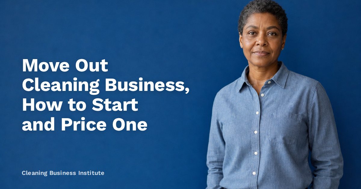 Move Out Cleaning Business, How to Start and Price One